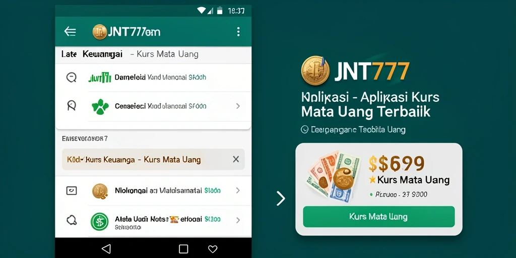 Tampilan antarmuka JNT777 yang modern dan informatif.