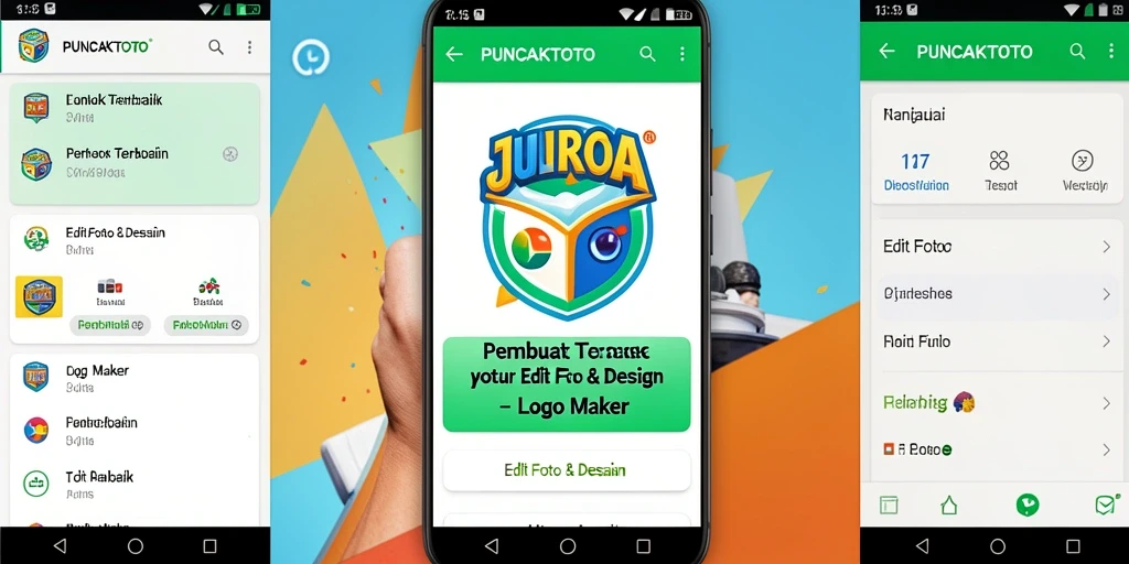 Antarmuka aplikasi PUNCAKTOTO yang modern dan intuitif.